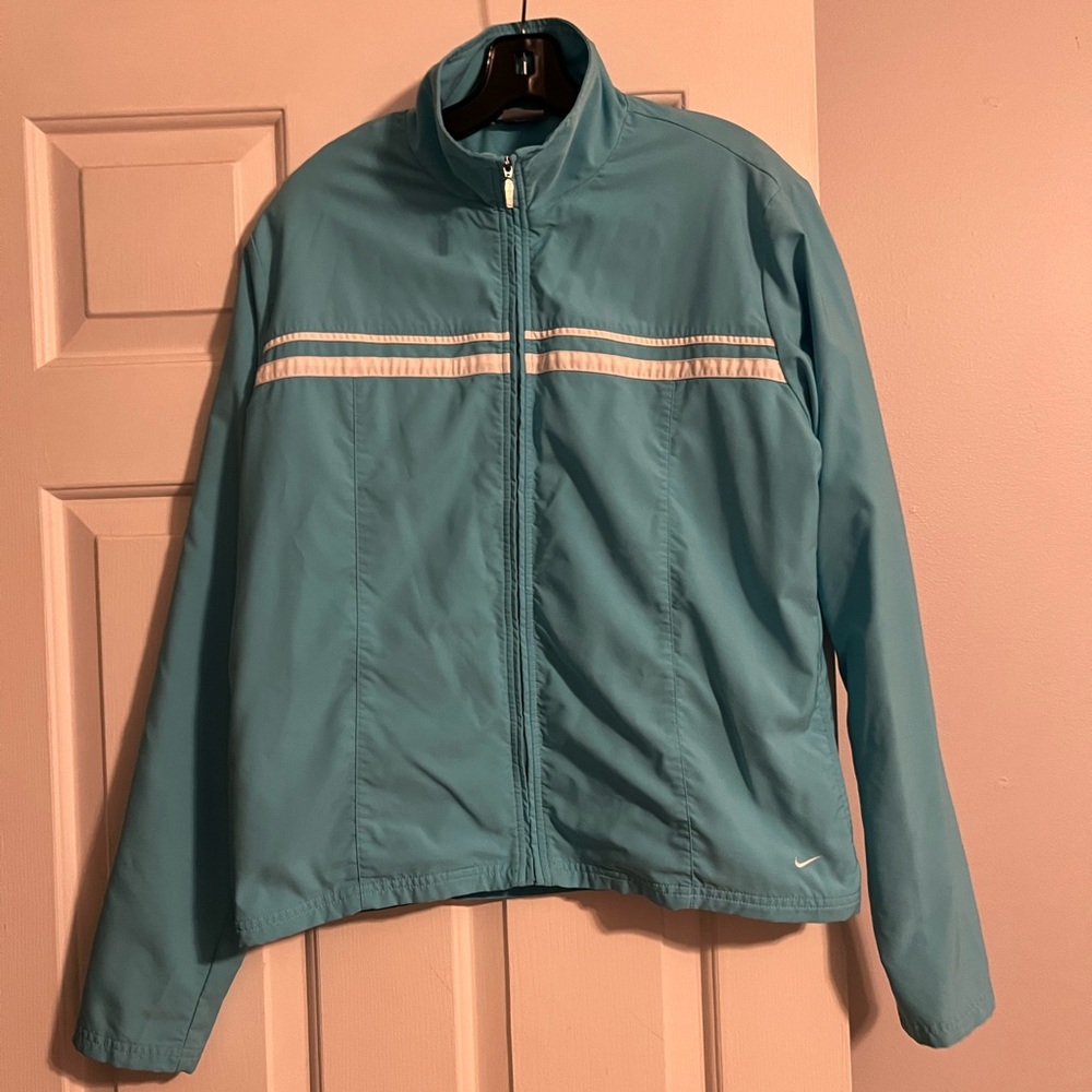 Vintage Teal Nike Windbreaker